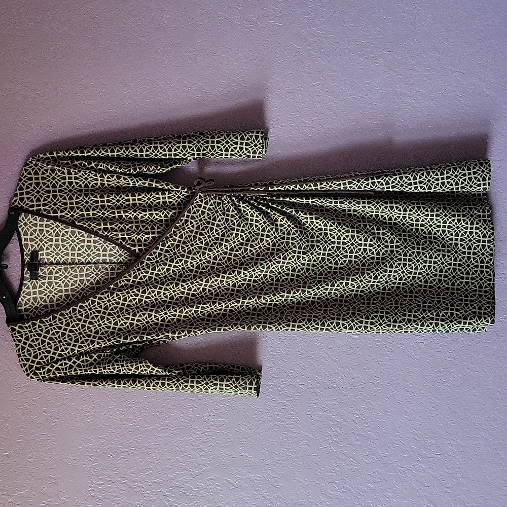 City Triangles Wrap Dress